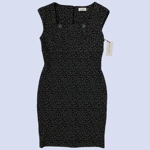 Vintage Calvin Klein Leopard Dress NWT MSRP $139🐆